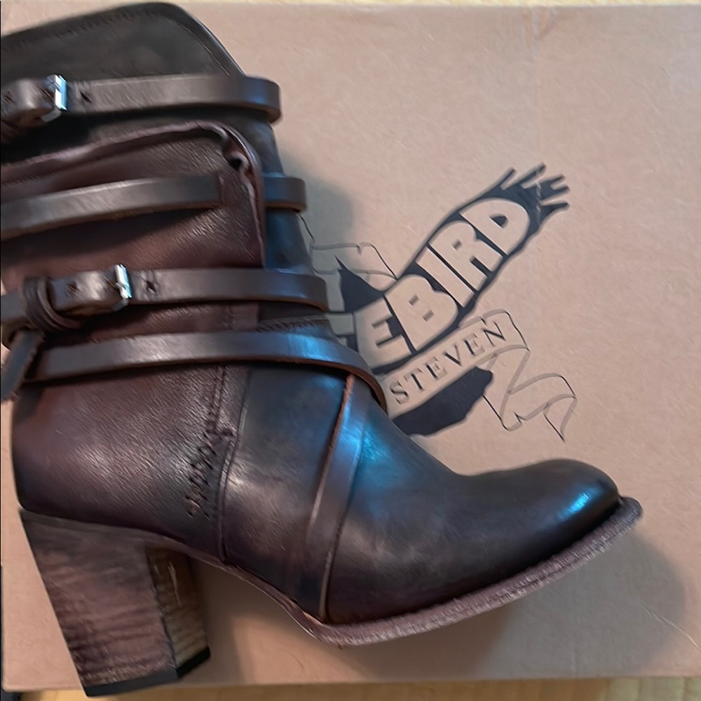 Freebird by Steven Women's Brown Leather Boots